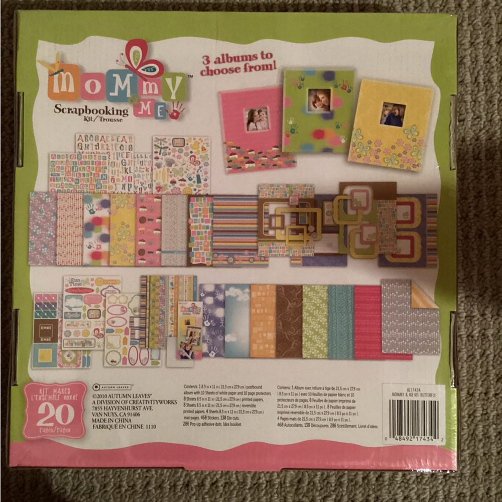 Scrapbook Kit Plus Extra Book - Picture 2 of 7